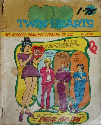 Twin Hearts (KG Murray, 1974 series) #198 [July 1975?]