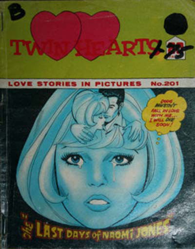 Twin Hearts (KG Murray, 1974 series) #201 ([November 1975?])