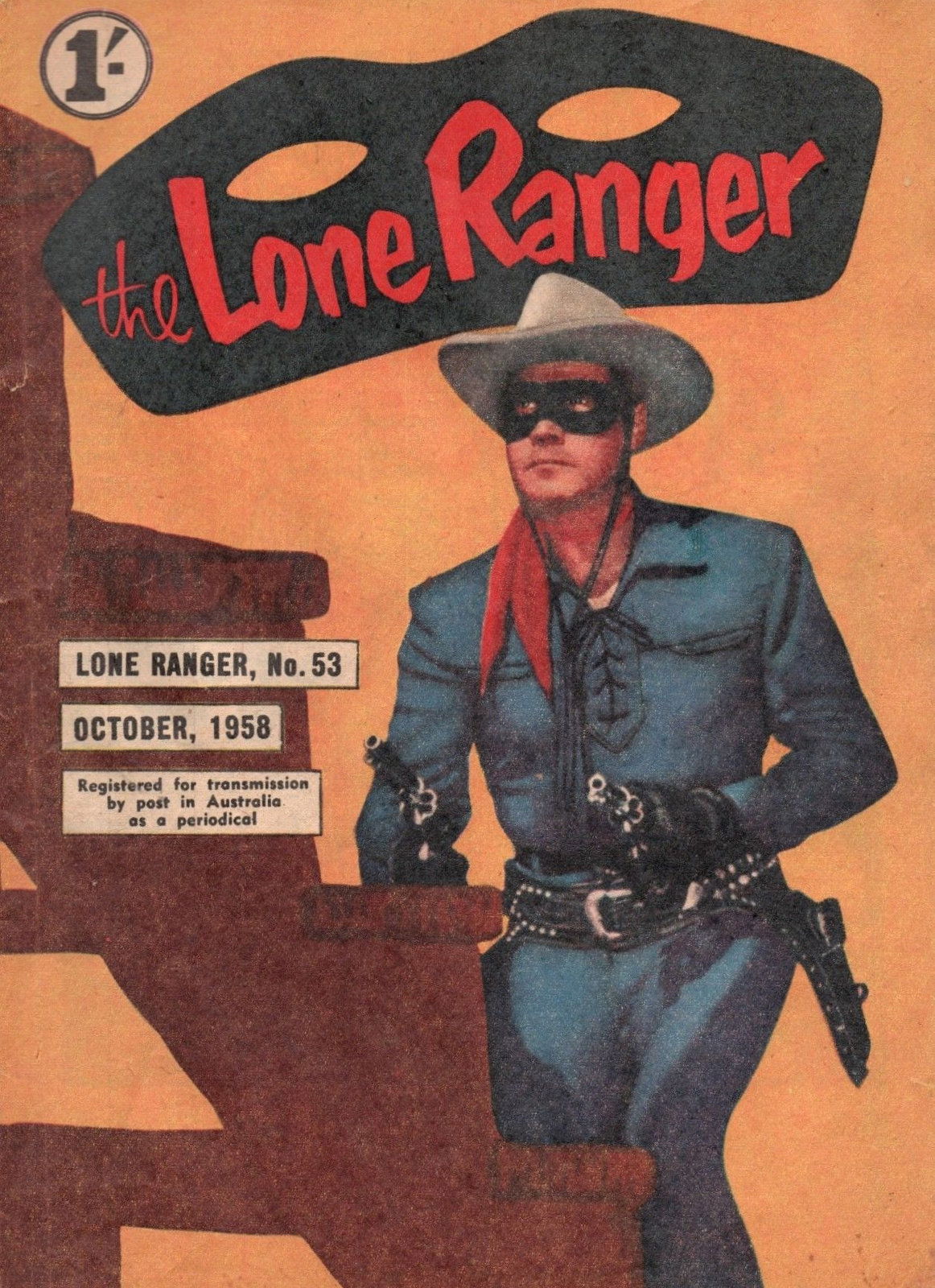 The Lone Ranger (Shakespeare Head, 1954 series) #53 (October 1958)