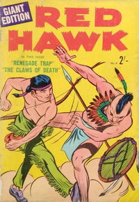 Red Hawk Giant Edition (Jubilee, 1962 series)  #4 ([January 1965?])