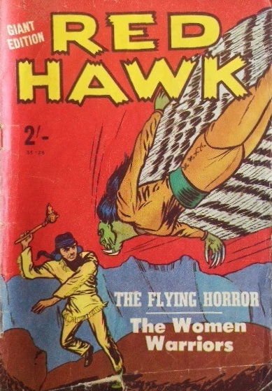 Red Hawk Giant Edition (Jubilee, 1965) #35-28 ([October 1965])