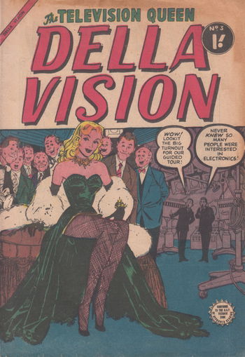 Della Vision the Television Queen (Horwitz, 1955? series) #3 [] (October 1955) ([October 1955?])