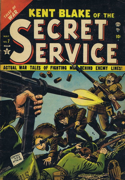 Kent Blake of the Secret Service  #7 (May 1952)