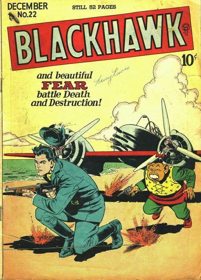 Blackhawk (Quality, 1944 series) #22 (December 1948)