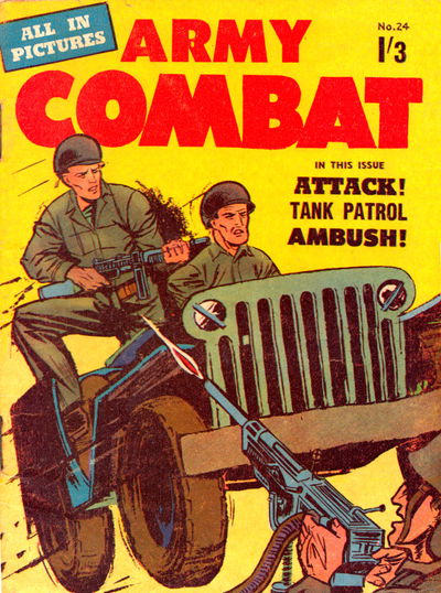 Army Combat (Jubilee, 1960 series) #24 [July 1960?]