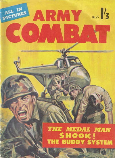 Army Combat (Jubilee, 1960 series) #25 [August 1960]