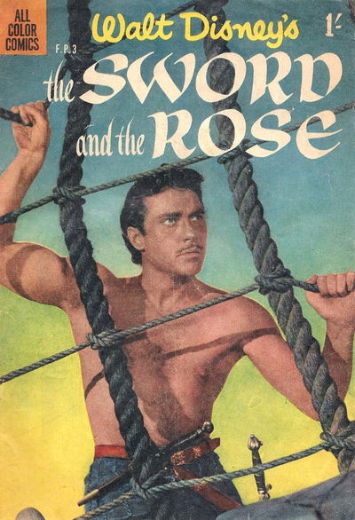 Walt Disney's Film Preview [FP Series] (WG Publications, 1953 series) #F.P.3 — Walt Disney's the Sword and the Rose (March 1954)