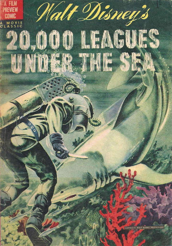 Walt Disney's Film Preview [FP Series] (WG Publications, 1953 series) #5 (June 1955) —Walt Disney's 20,000 Leagues Under the Sea