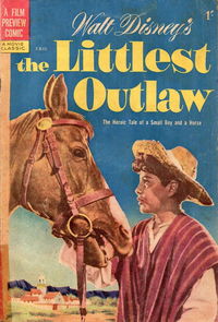 Walt Disney's Film Preview [FP Series] (WG Publications, 1953 series) #F.P.10 — Walt Disney's The Littlest Outlaw [September 1956]