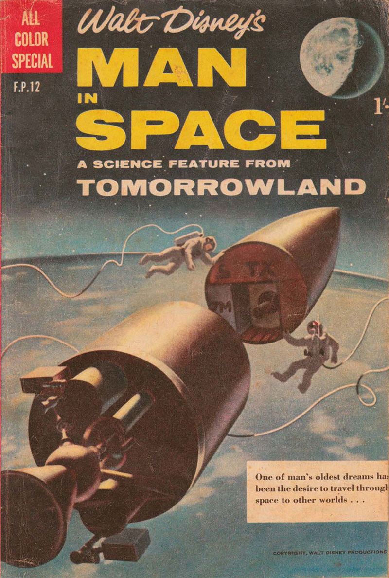 Walt Disney's Film Preview [FP Series] (WG Publications, 1953 series) #F.P.12 — Walt Disney's Man in Space ([March 1957])