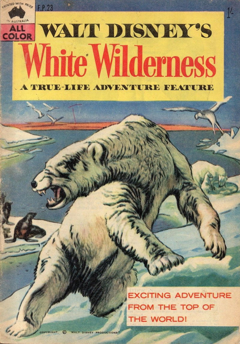 Walt Disney's Film Preview [FP Series] (WG Publications, 1953 series) #F.P.23 — Walt Disney's White Wilderness ([1960])