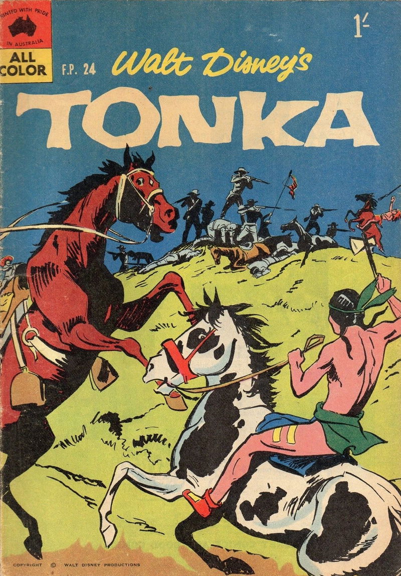 Walt Disney's Film Preview [FP Series] (WG Publications, 1953 series) #F.P.24 — Walt Disney's Tonka (1960)