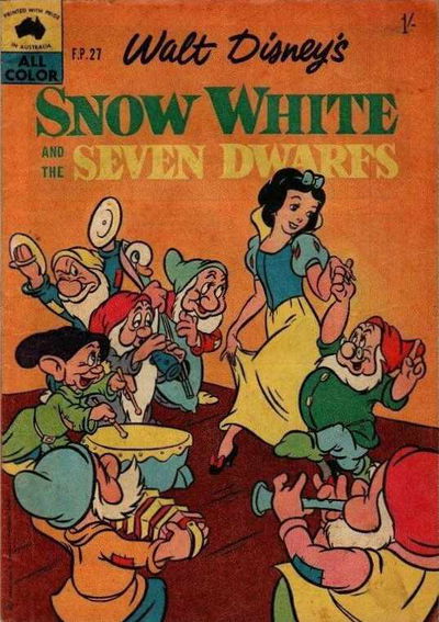 Walt Disney's Film Preview [FP Series] (WG Publications, 1953 series) #F.P.27 — Walt Disney's Snow White and the Seven Dwarfs ([1960])