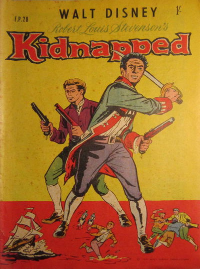 Walt Disney's Film Preview [FP Series] (WG Publications, 1953 series) #F.P.28 — Walt Disney Robert Louis Stevenson's Kidnapped (1961)