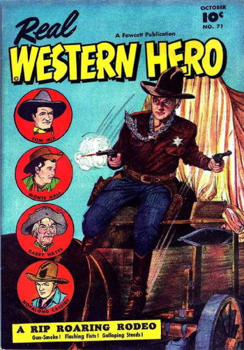 Real Western Hero (Fawcett, 1948 series) #71 October 1948