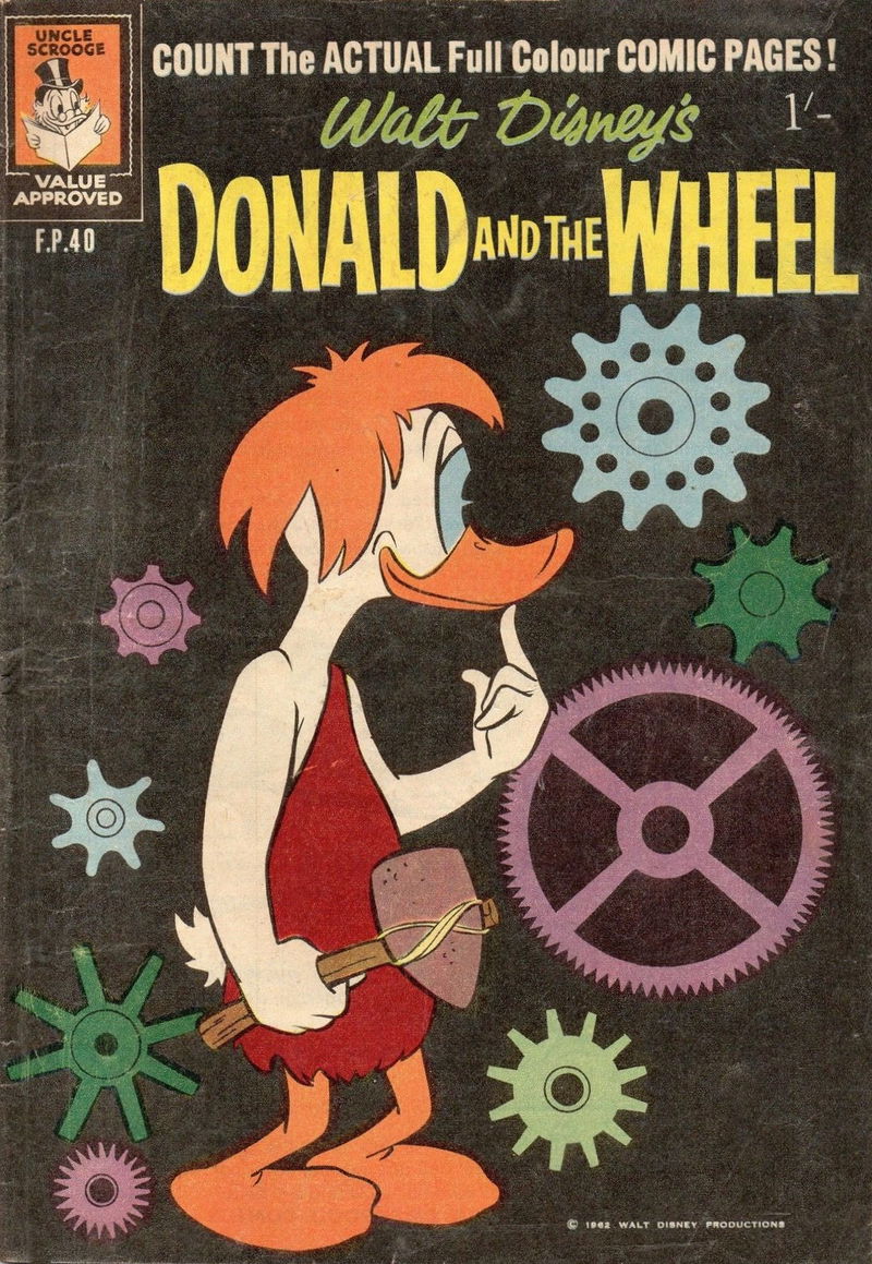 Walt Disney's Film Preview [FP Series] (WG Publications, 1953 series) #F.P.40 — Walt Disney's Donald and the Wheel (June 1962)