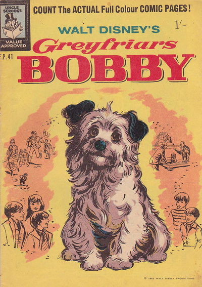 Walt Disney's Film Preview [FP Series] (WG Publications, 1953 series) #F.P.41 — Walt Disney's Greyfriars Bobby (August 1962)