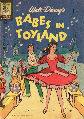 Walt Disney's Film Preview [FP Series] (WG Publications, 1953 series) #F.P.43 (December 1962) — Walt Disney's Babes in Toylan