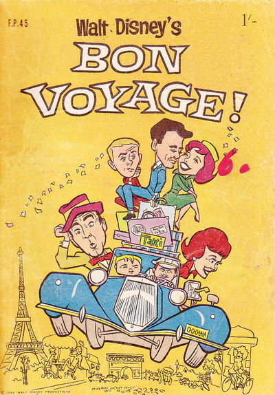 Walt Disney's Film Preview [FP Series] (WG Publications, 1953 series) #45 — Walt Disney's Bon Voyage! (April 1963)