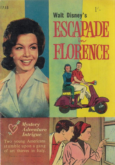 Walt Disney's Film Preview [FP Series] (WG Publications, 1953 series) #48 — Walt Disney's Escape in Florence (October 1963)