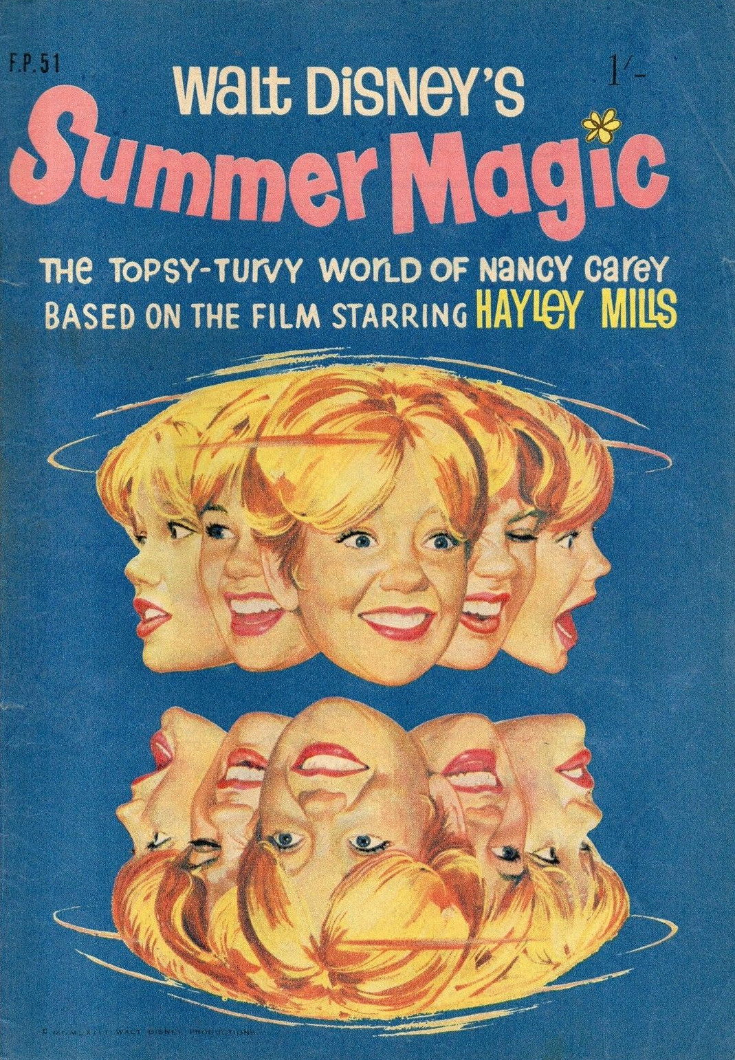 Walt Disney's Film Preview [FP Series] (WG Publications, 1953 series) #F.P.51 — Walt Disney's Summer Magic (April 1964)