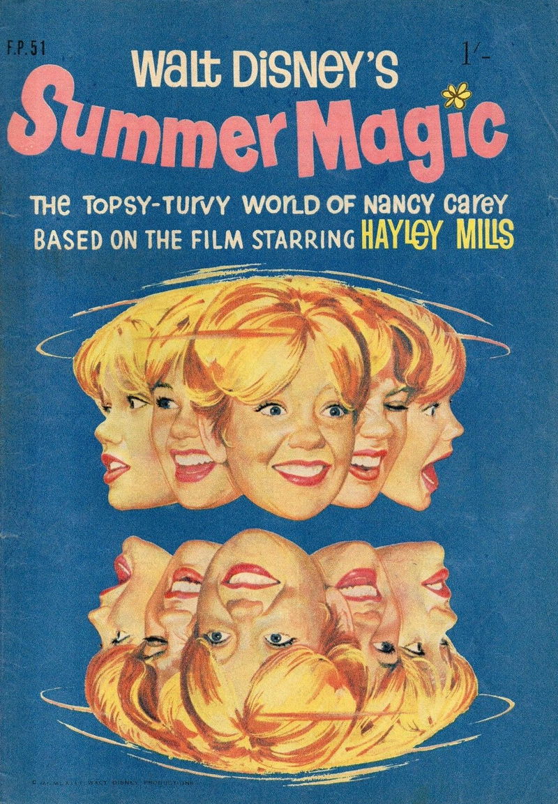 Walt Disney's Film Preview [FP Series] (WG Publications, 1953 series) #F.P.51 — Walt Disney's Summer Magic (April 1964)