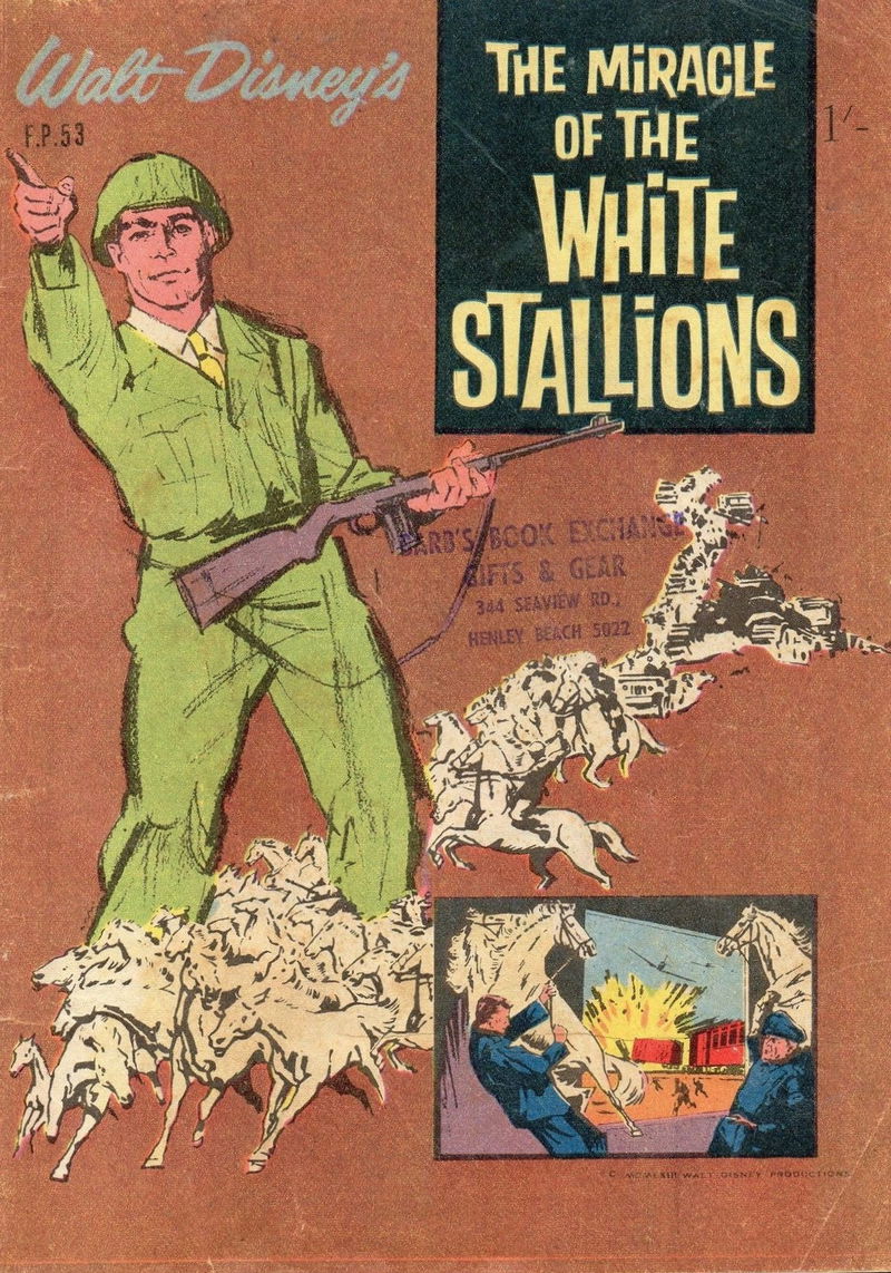 Walt Disney's Film Preview [FP Series] (WG Publications, 1953 series) #F.P.53 — The Miracle of the White Stallions ([1964])