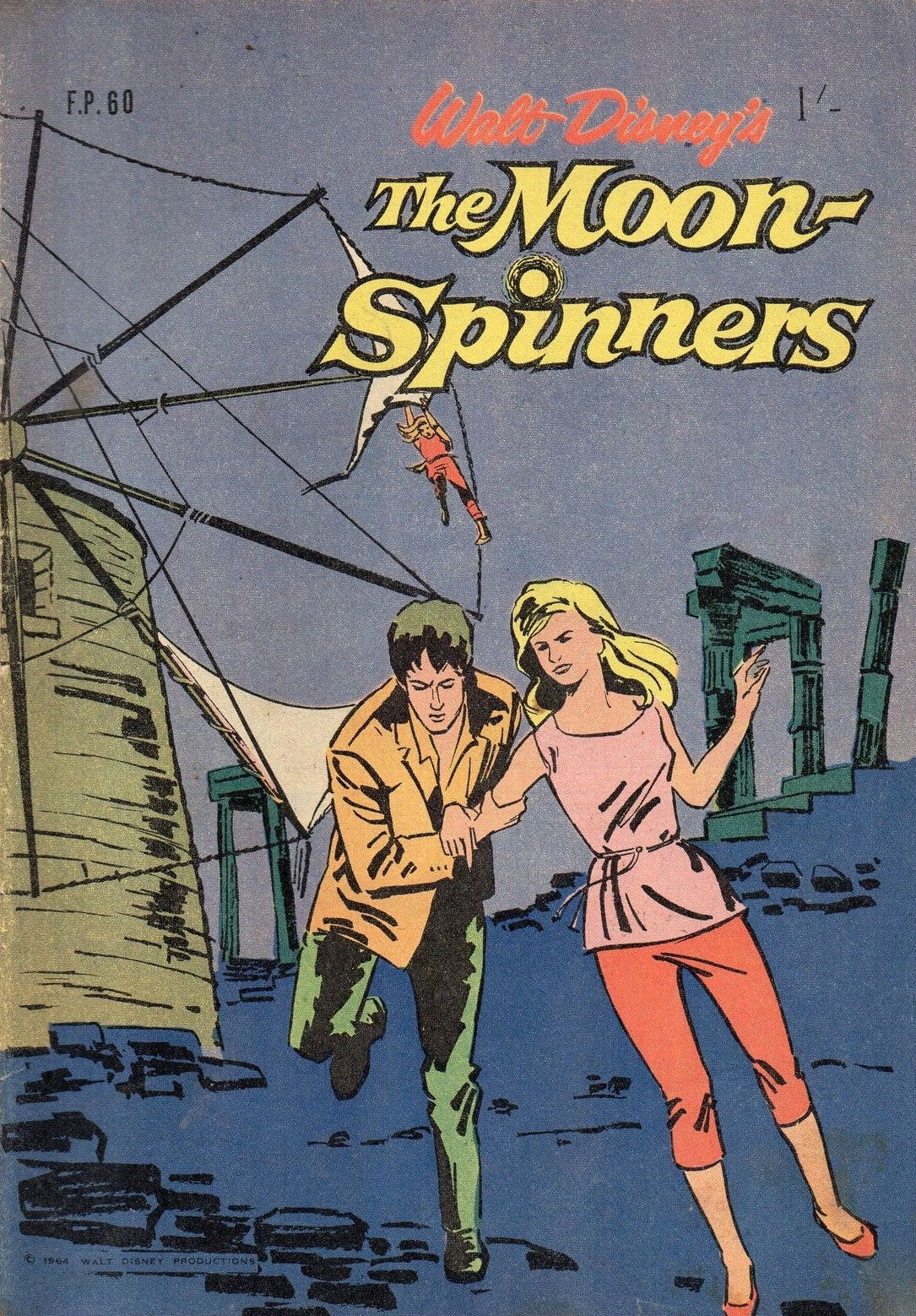 Walt Disney's Film Preview [FP Series] (WG Publications, 1953 series) #F.P.60 — The Moon-Spinners (October 1965)