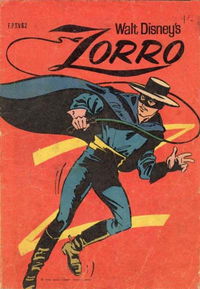 Walt Disney's Film Preview [FP Series] (WG Publications, 1953 series) #F.P.T.V.62 — Walt Disney's Zorro February 1966