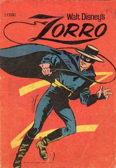 Walt Disney's Film Preview [FP Series] (WG Publications, 1953 series) #F.P.T.V.62 — Walt Disney's Zorro (February 1966)