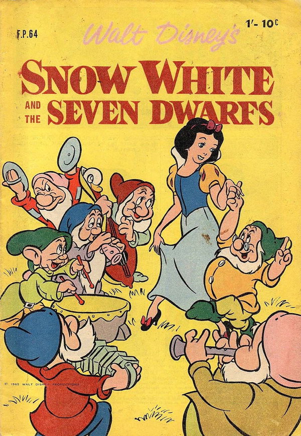 Walt Disney's Film Preview [FP Series] (WG Publications, 1953 series) #F.P.64 (October 1966) —Walt Disney's Snow White and the Seven Dwarfs