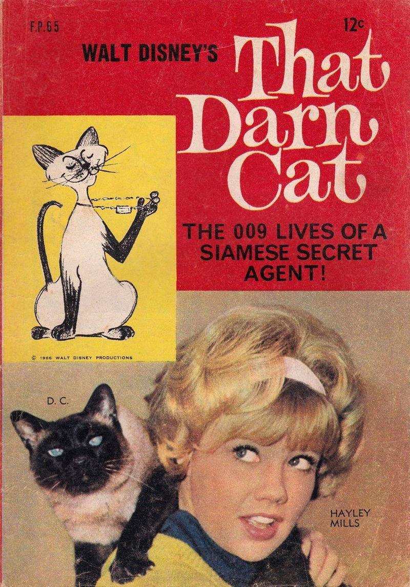 Walt Disney's Film Preview [FP Series] (WG Publications, 1953 series) #F.P.65 — Walt Disney's That Darn Cat ([February 1967])