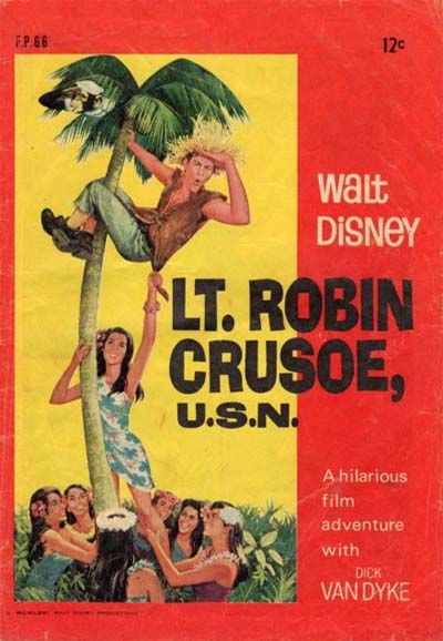 Walt Disney's Film Preview [FP Series] (WG Publications, 1953 series) #F.P.66 — Walt Disney Lt. Robin Crusoe, U.S.N. (June 1967)