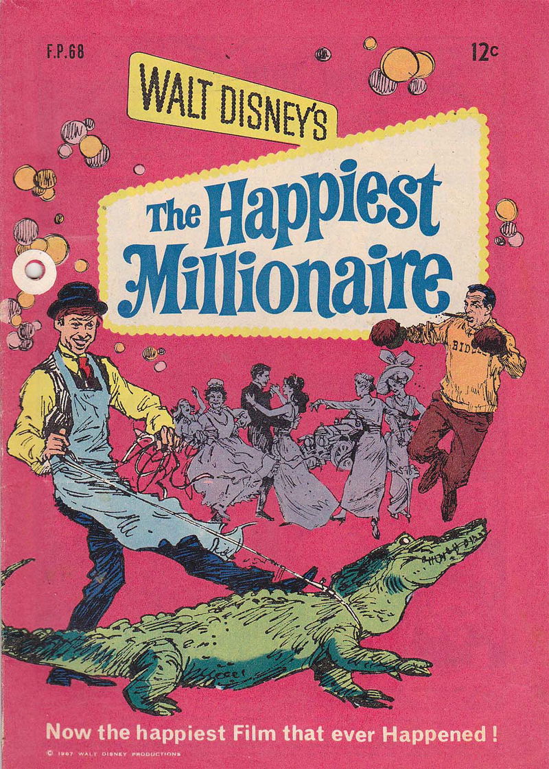 Walt Disney's Film Preview [FP Series] (WG Publications, 1953 series) #F.P.68 — Walt Disney's The Happiest Millionaire (February 1968)