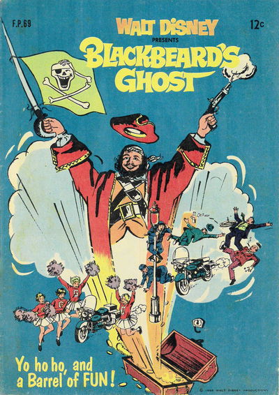 Walt Disney's Film Preview [FP Series] (WG Publications, 1953 series) #F.P.69 — Walt Disney Presents Blackbeard's Ghost (1968)