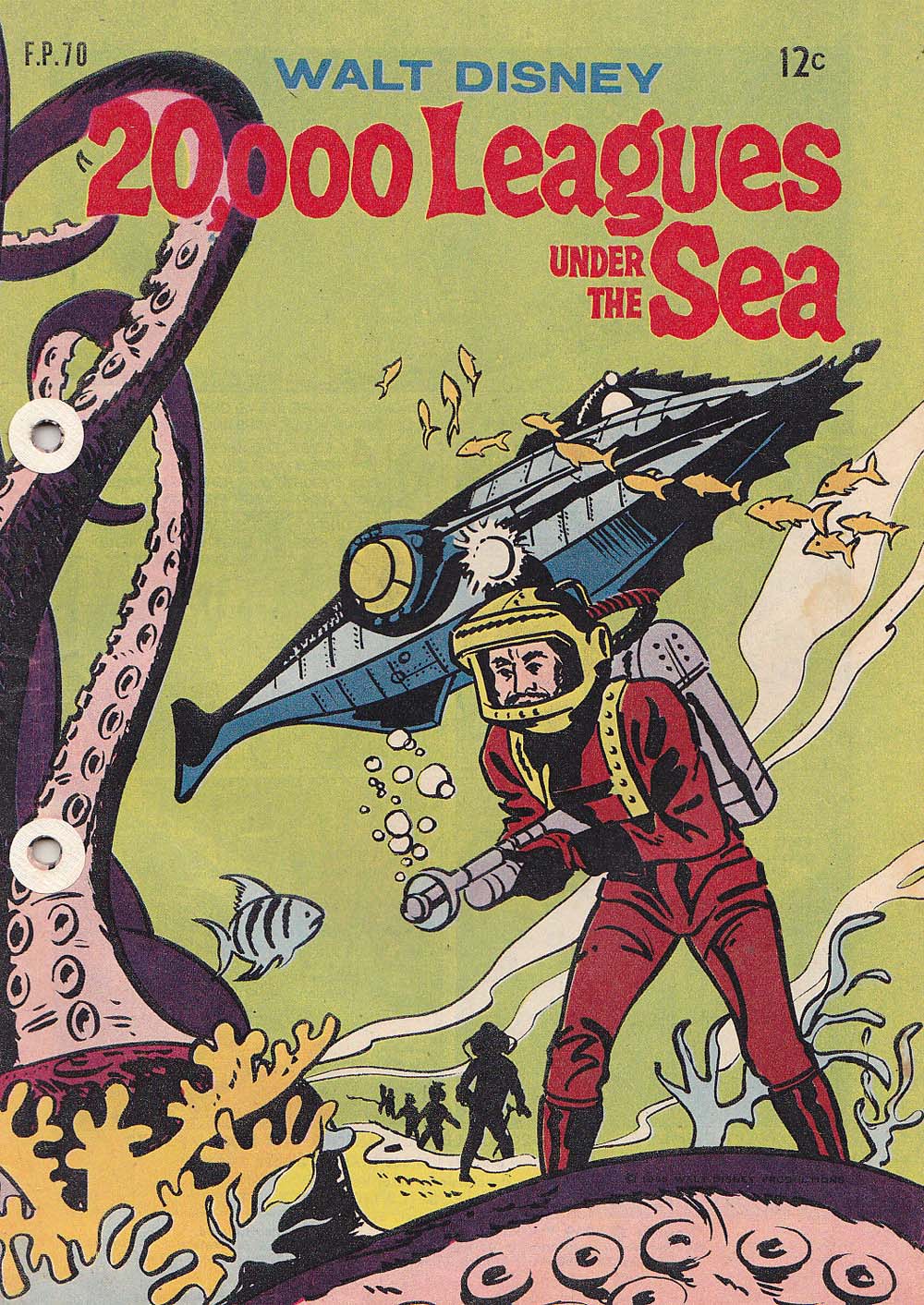 Walt Disney's Film Preview [FP Series] (WG Publications, 1953 series) #F.P.70 — 20,000 Leagues under the Sea ([October 1968])