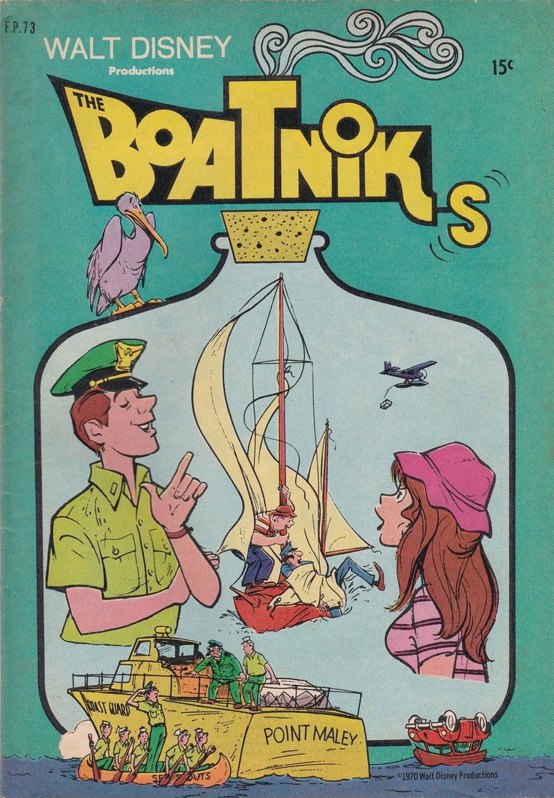 Walt Disney's Film Preview [FP Series] (WG Publications, 1953 series) #F.P.73 — Walt Disney Productions the Boatniks (October 1969)