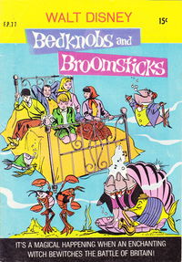 Walt Disney's Film Preview [FP Series] (WG Publications, 1953 series) #F.P.77 — Walt Disney Bedknobs and Broomsticks August 1972