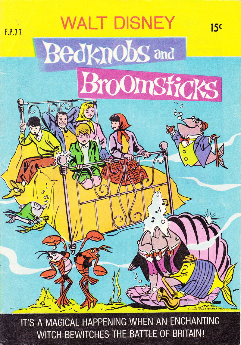 Walt Disney's Film Preview [FP Series] (WG Publications, 1953 series) #F.P.77 — Walt Disney Bedknobs and Broomsticks (August 1972)
