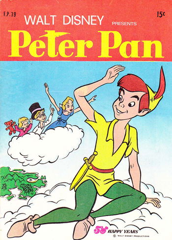 Walt Disney's Film Preview [FP Series] (WG Publications, 1953 series) #F.P.79 (August 1973) —Walt Disney Presnts Peter Pan