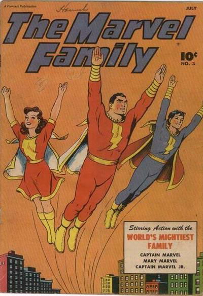 The Marvel Family (Fawcett, 1945 series) #3 July 1946