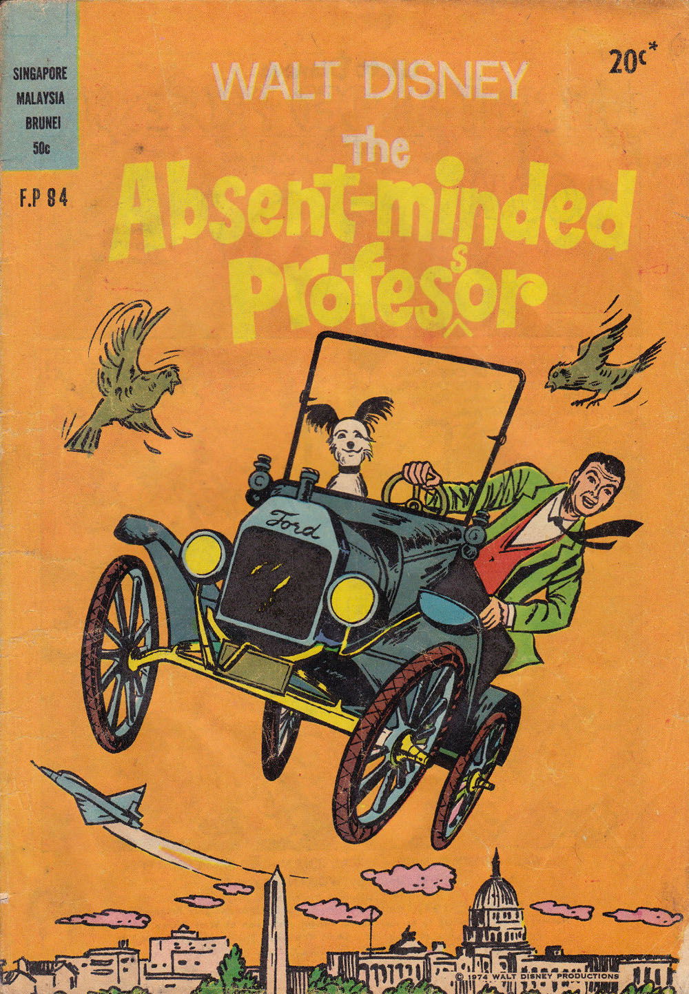 Walt Disney's Film Preview [FP Series] (Wogan, 1974 series) #F.P.84 — The Absent-minded Professor (1974)
