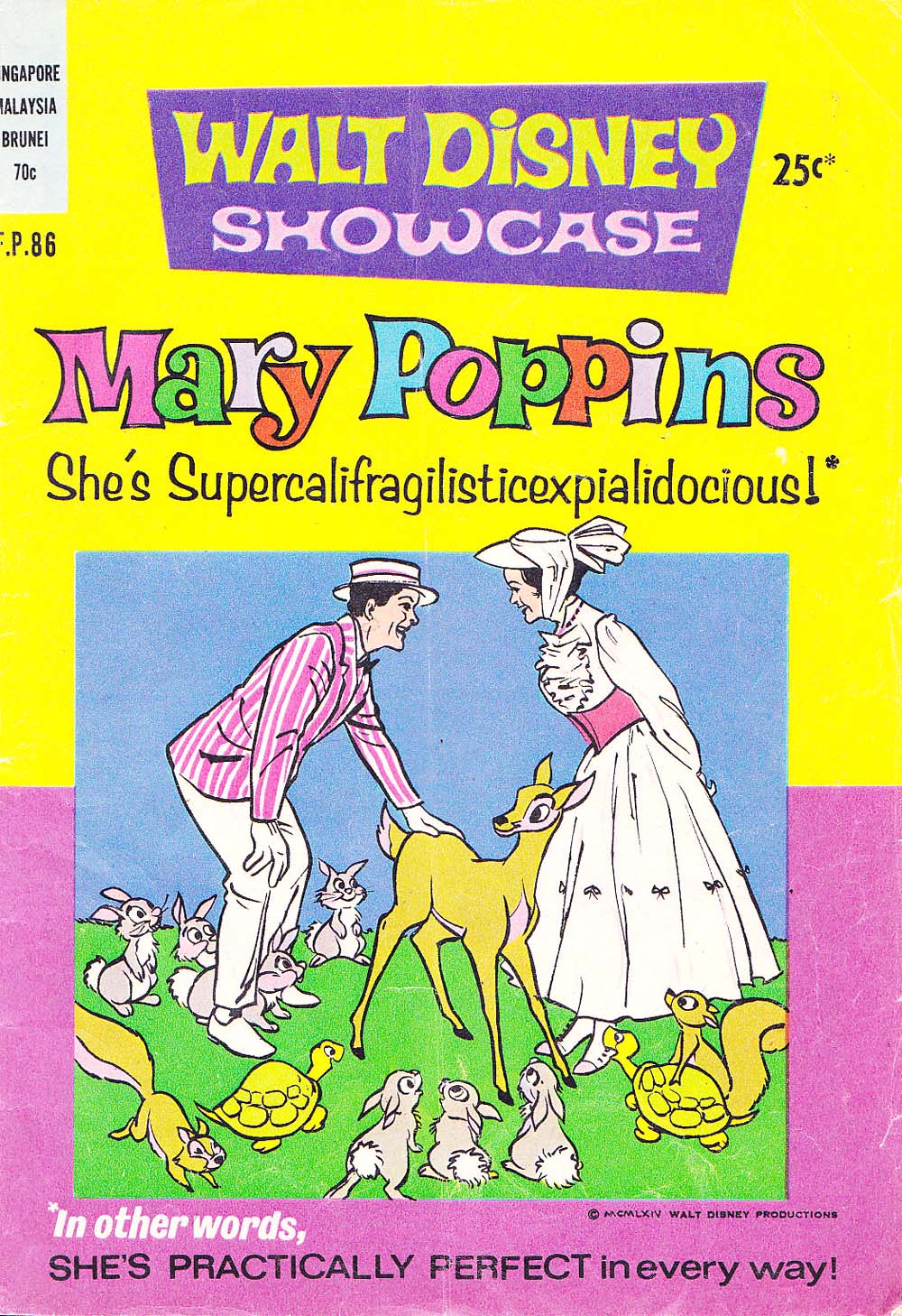 Walt Disney's Film Preview [FP Series] (Wogan, 1974 series) #86 — Walt Disney Showcase Mary Poppins ([1974])