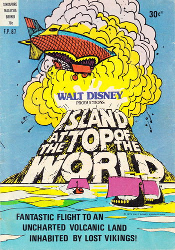 Walt Disney's Film Preview [FP Series] (Wogan, 1974 series) #F.P.87 ([1976]) —Walt Disney Productions Island at the Top of the World