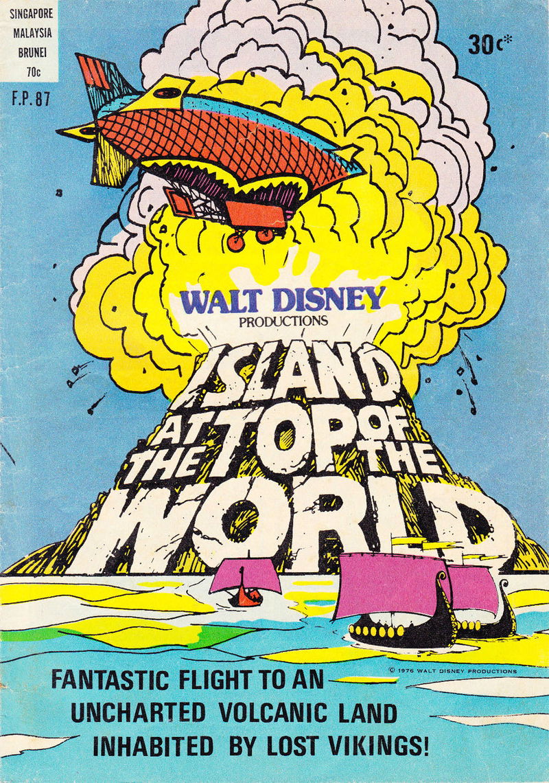 Walt Disney's Film Preview [FP Series] (Wogan, 1974 series) #F.P.87 — Walt Disney Productions Island at the Top of the World ([1976])