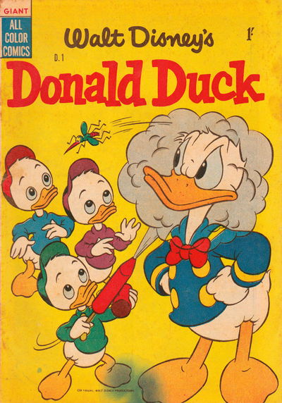 Walt Disney's Donald Duck [D Series] (WG Publications, 1956 series) #1 December 1956