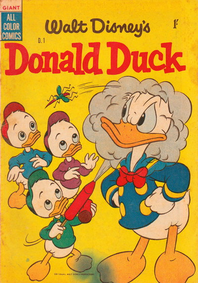 Walt Disney's Donald Duck [D Series]  #1 (December 1956)