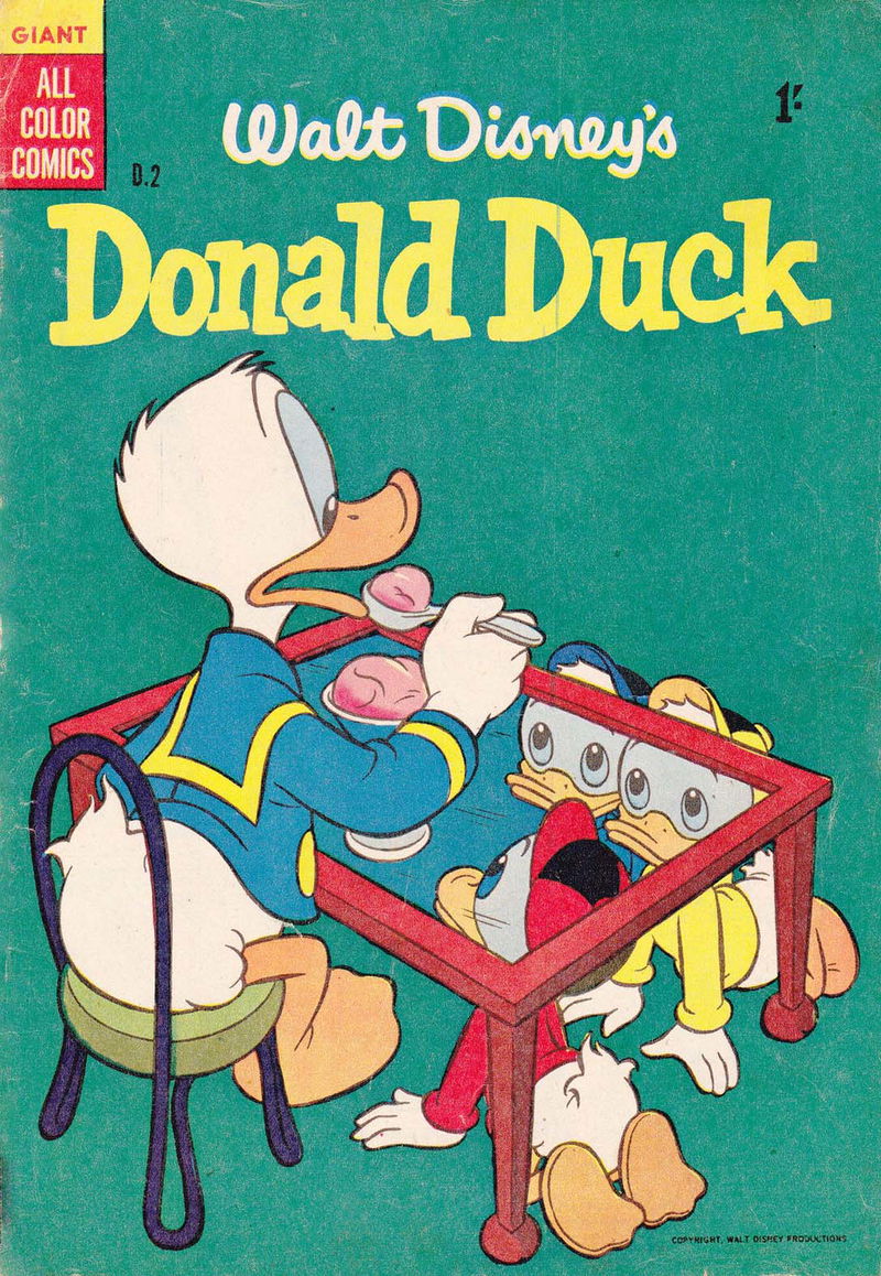 Walt Disney's Donald Duck [D Series] (WG Publications, 1956 series) #D.2 (January 1957)