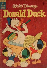 Walt Disney's Donald Duck [D Series] (WG Publications, 1956 series) #D. 4 [March 1957?]