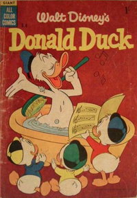 Walt Disney's Donald Duck [D Series]  #D. 4 ([March 1957?])